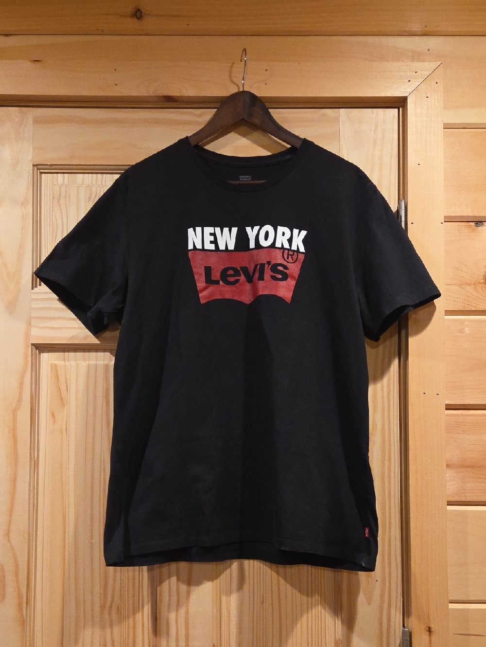 levi's|new york tee|large